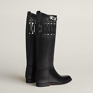 ブーツ《ジャンピング》 - ブラック | Hermès - エルメス-公式サイト